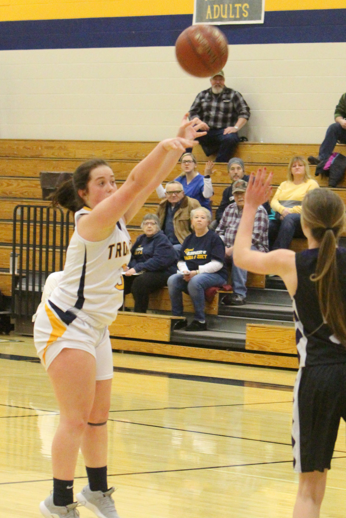 Lake Holcombe at New Auburn girls basketball 2-14-19